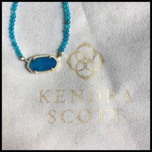 Kendra Scott Jewelry - Kendra Scott Elisa Beaded Pendant Necklace & Pouch Kendra Scott Jewelry - Kendra Scott Elisa Beaded Pendant Necklace & Pouch